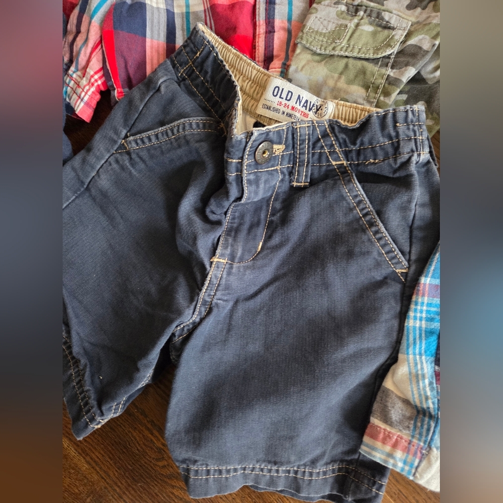 Lot Of 5 Boys Size 24m Shorts - Picture 3 of 6